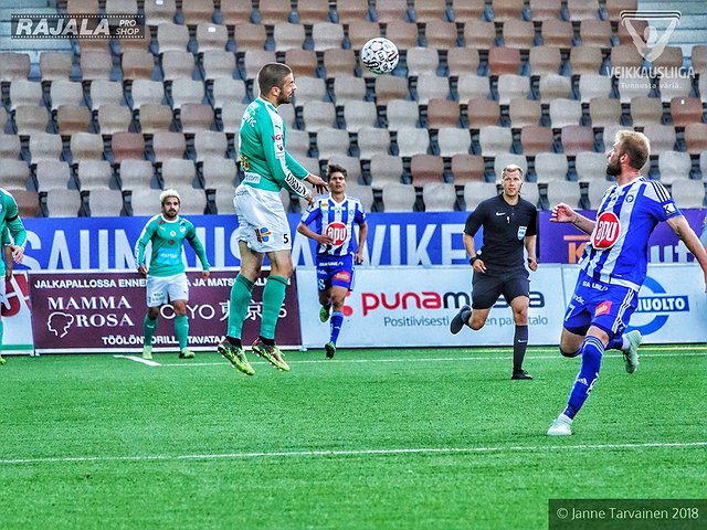 Preview: Muutama tunnelmakuva HJK-IFK Marienhamn pelistä