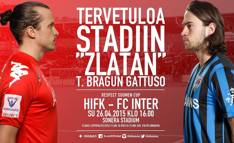 HIFK toivottaa "Suomen Zlatanin" tervetulleeksi