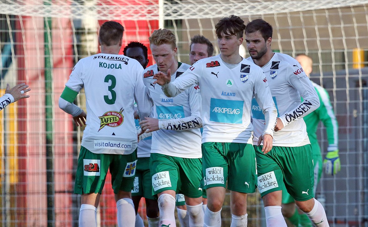 IFK Mariehamn hioo kuvioitaan Bragea vastaan