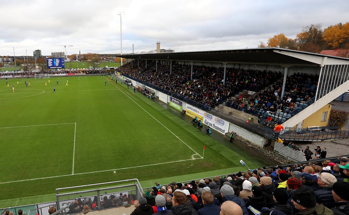 ​Turun kaupunginhallitus hyväksyi Veritas Stadionin päätykatsomohankkeen