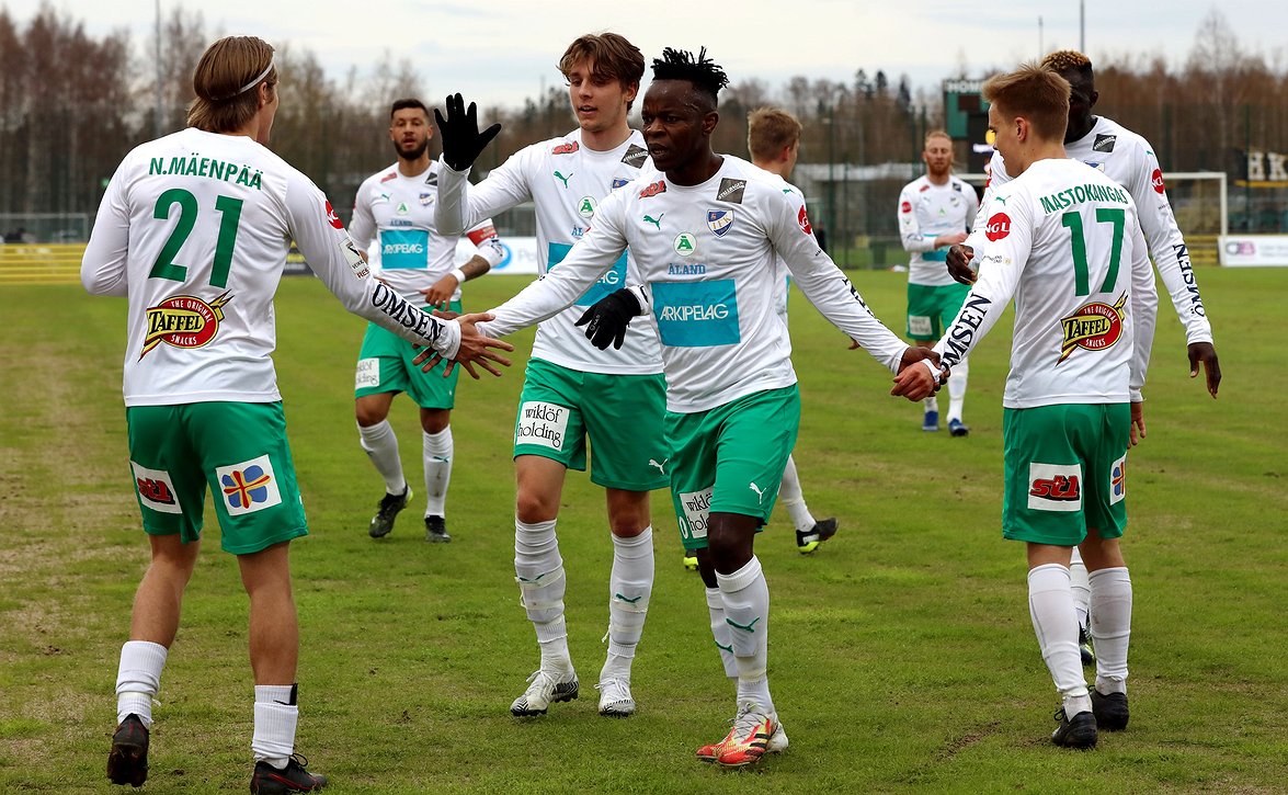 AC Oulu jäi takaa-ajajaksi jo alussa (IFK Mariehamn - AC Oulu 3-1)