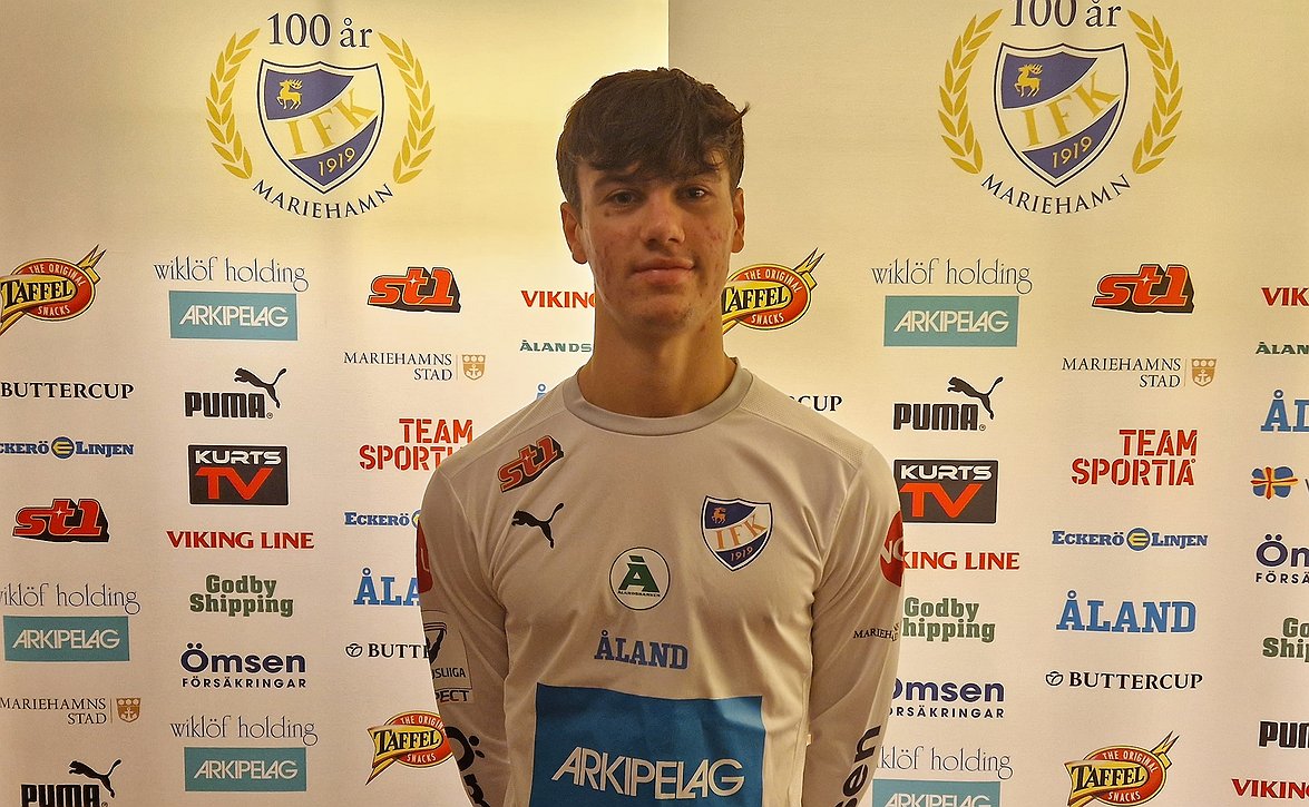 Taas yksi nuori lupaus IFK Mariehamnin ryhmään - Michael Fonsell sopimukseen