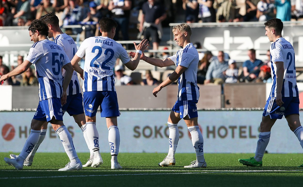 HJK nousi näyttävästi ohi Interin - "Näytimme toisella jaksolla taas voittavalta joukkueelta"