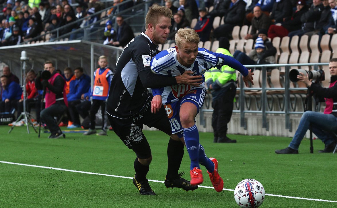 FC Lahti puristi pisteen HJK:lta (HJK - FC Lahti 1-1)