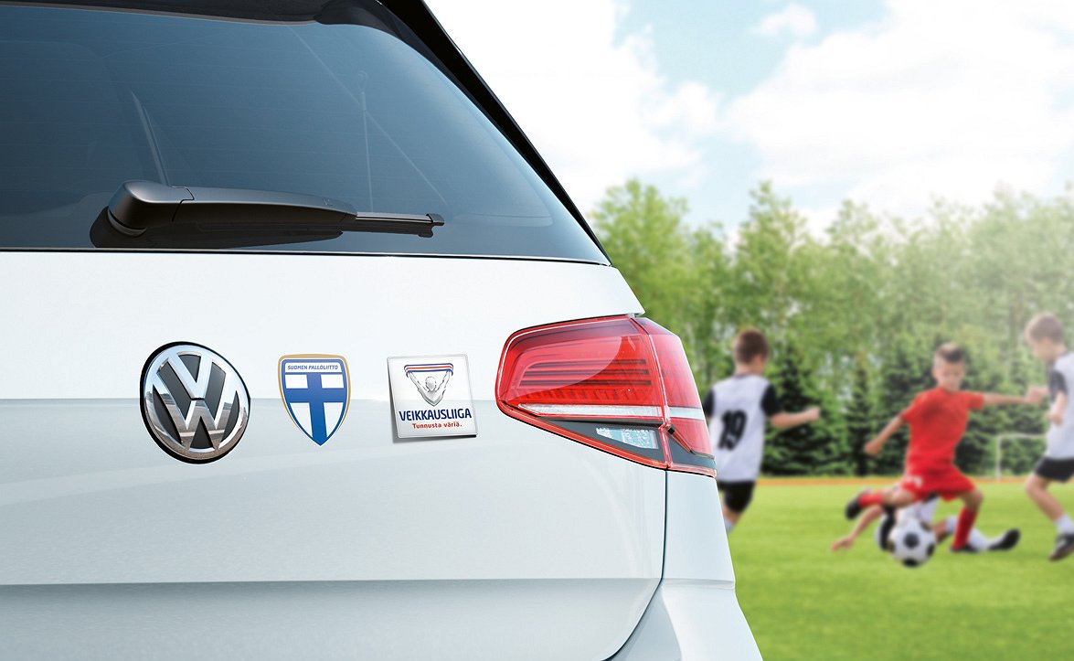 Volkswagen on nyt osa suomalaista jalkapalloperhettä
