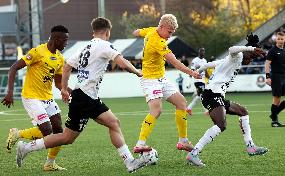 KuPS jatkaa voittoputkessa (FC Haka-KuPS 1-3)