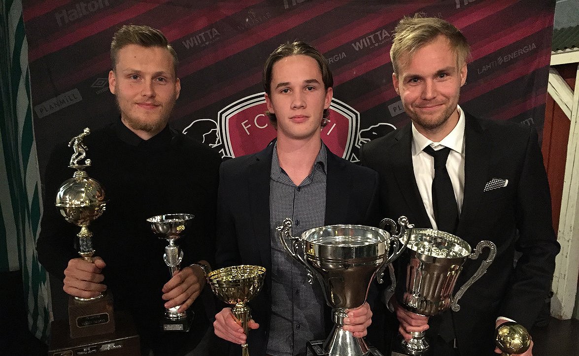 ​FC Lahti palkitsi kauden parhaita