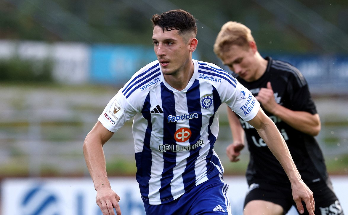 "Tuntuu jo kodilta" - Georgios Kanellopoulos jatkaa HJK:ssa