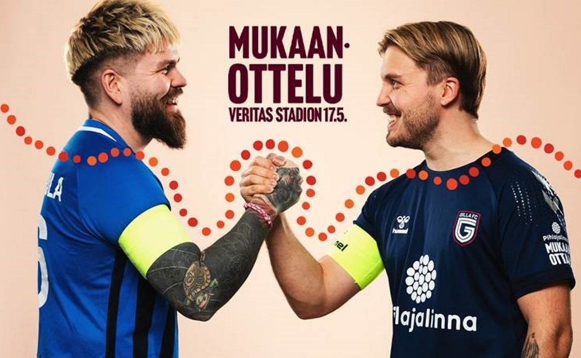 ​Mukaanottelu kutsuu mukaan Turussa lauantaina – FC Inter ja Gilla FC pelaavat lasten ja nuorten puolesta
