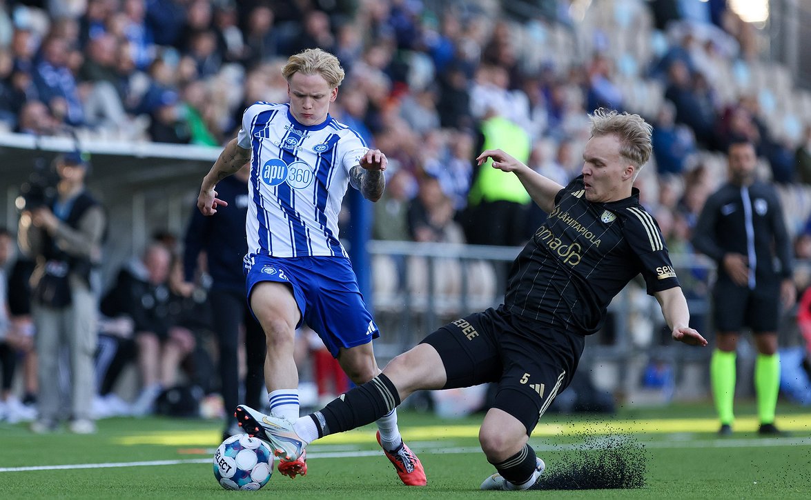 HJK jyräsi jo avausjaksolla SJK:n yli (HJK-SJK 4-2)