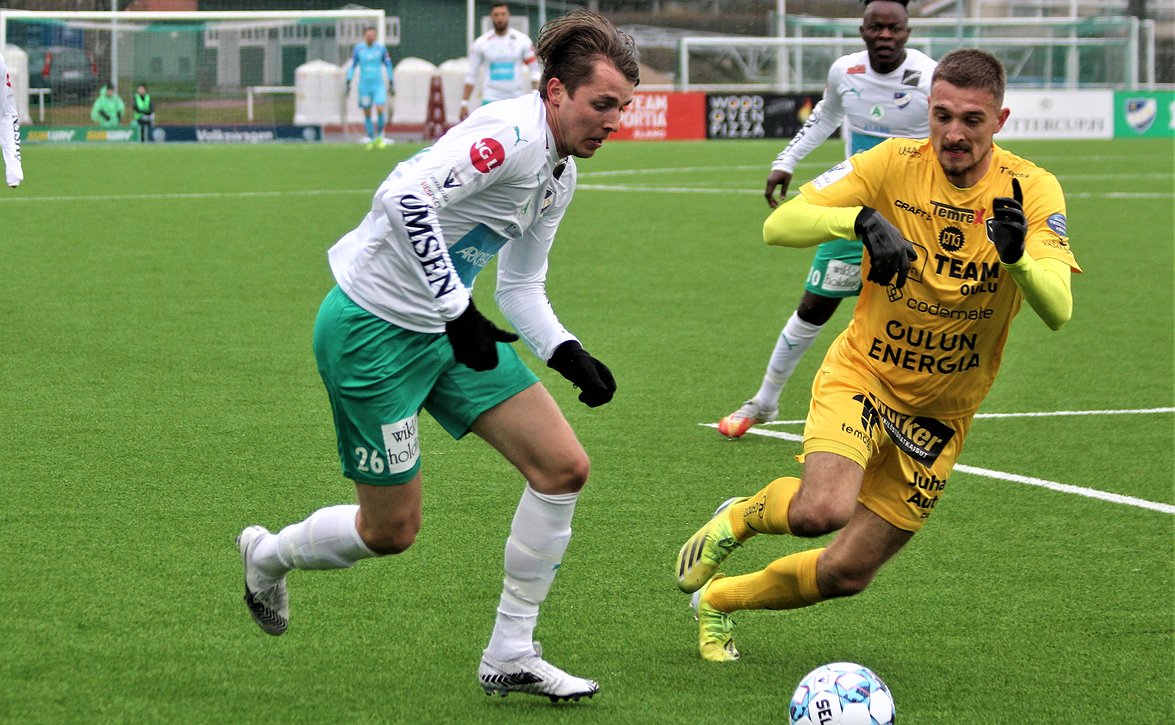 ​IFK Mariehamnin Mattsson ja Wiklöf palkittiin Ahvenanmaan parhaina