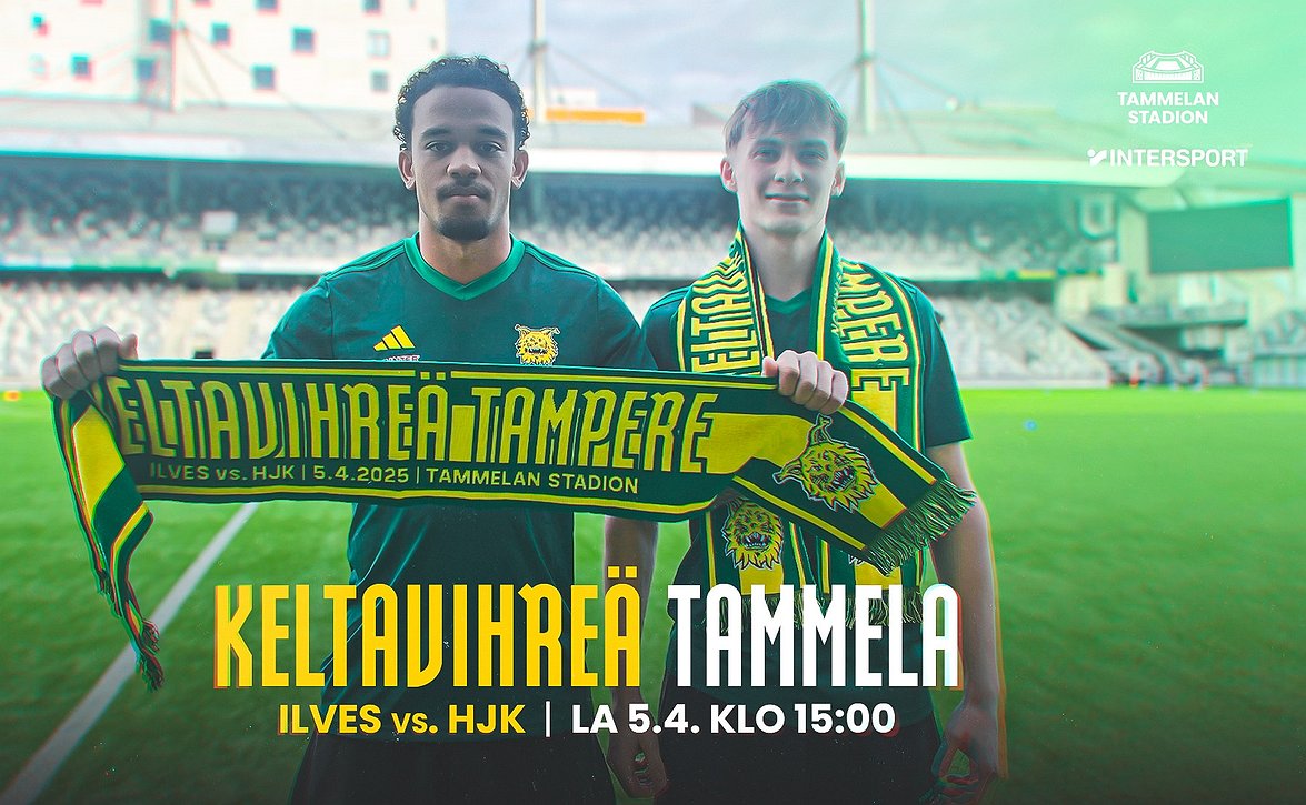 ​Tunnusta väriä: Tammelan Stadionista keltavihreä Veikkausliigakauden avauksessa