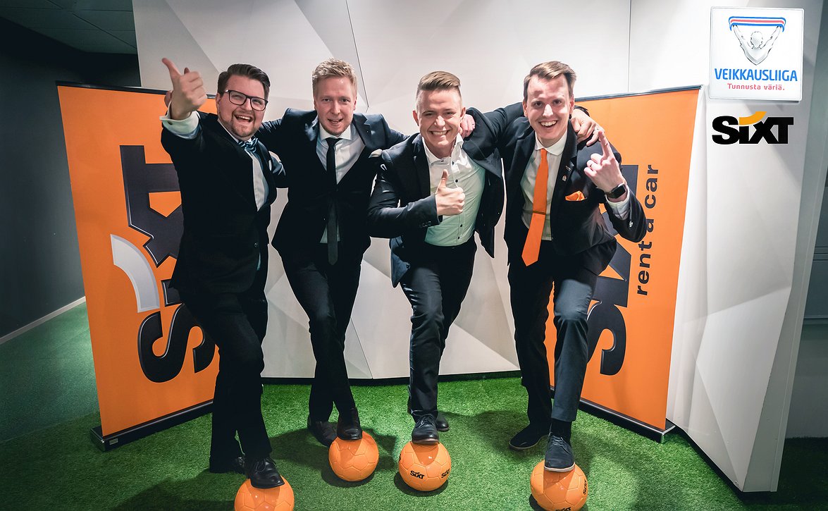 Sixt Veikkausliigan yhteistyökumppaniksi