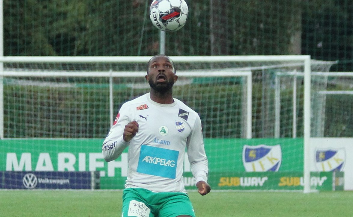 ​Alvaro Ngamba jatkaa IFK Mariehamnissa – lainaa Ukrainasta jatkettu vuodella