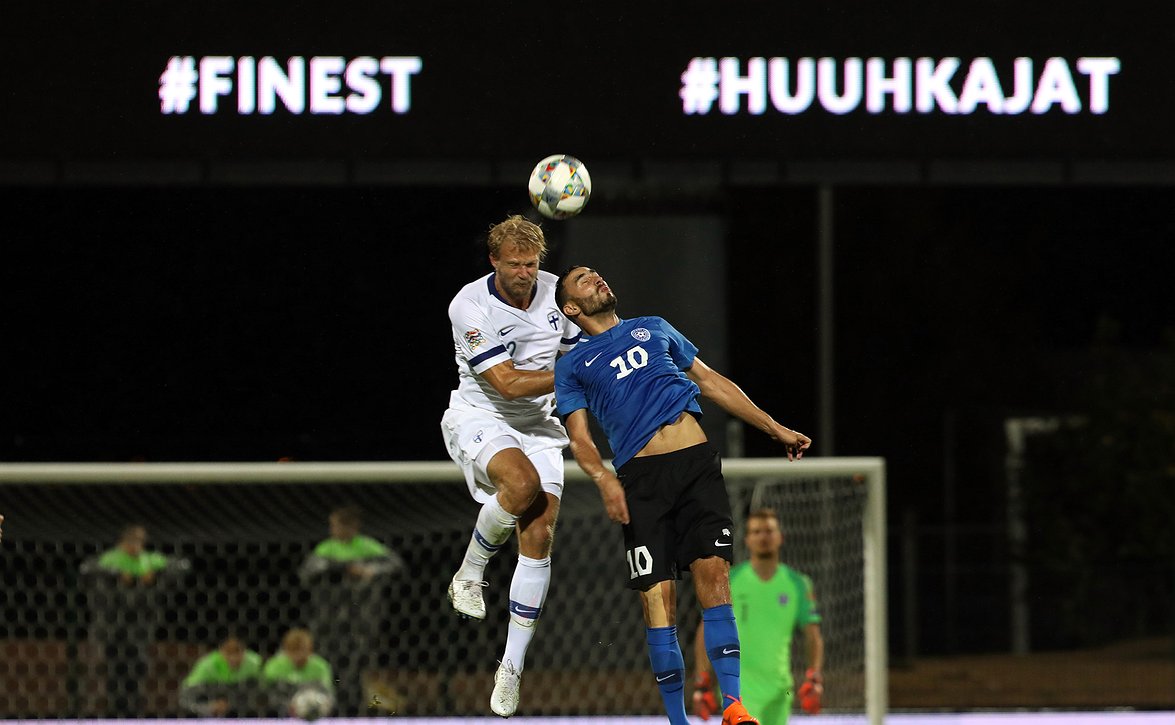 Huuhkajat kaatoi Viron Turussa