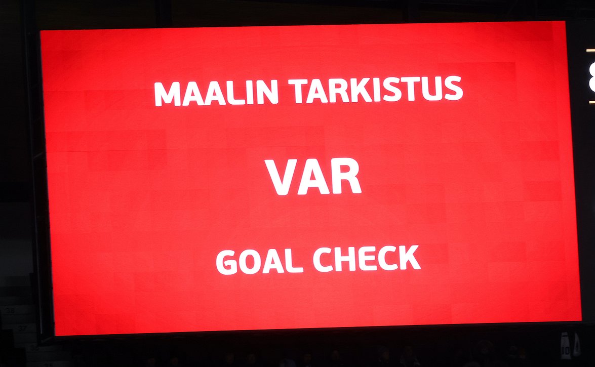 ​VAR-järjestelmä tositoimissa Suomessa ensi kertaa Suomen Cupin välierässä elokuussa 2024