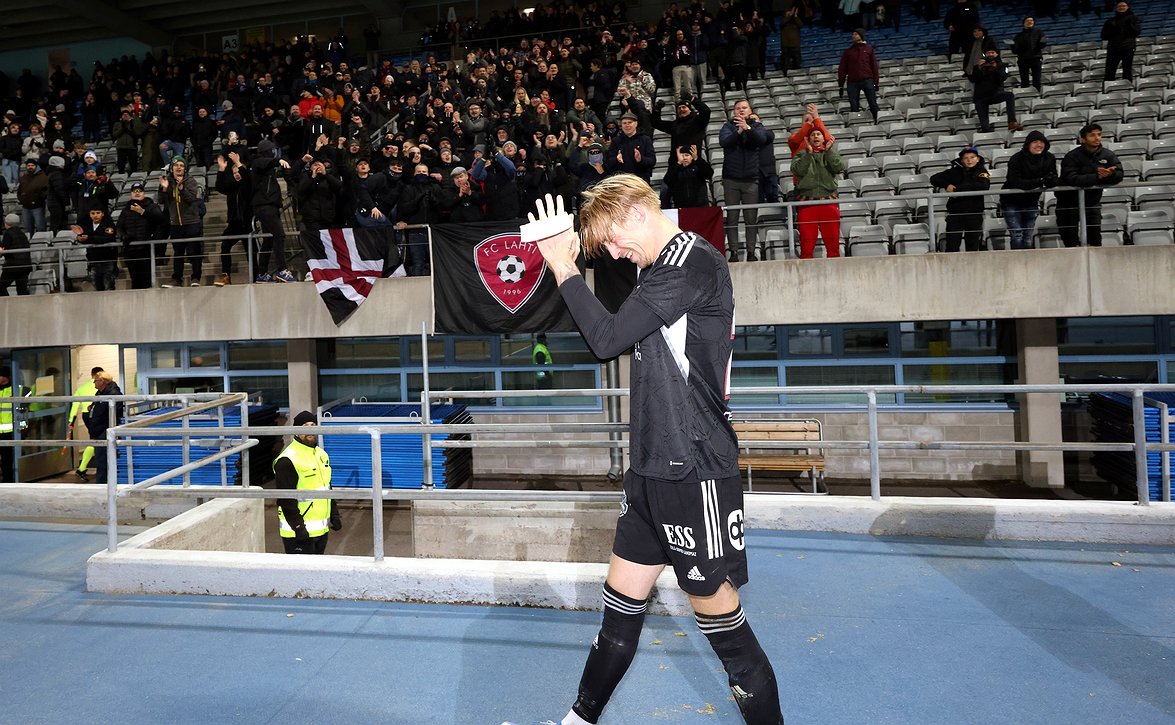 "Pääasia että voitimme" - FC Lahden Teemu Penninkangas nautti ratkaisuosumastaan